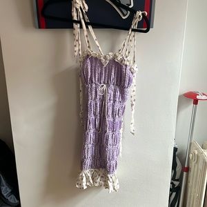 For love & lemons purple dress